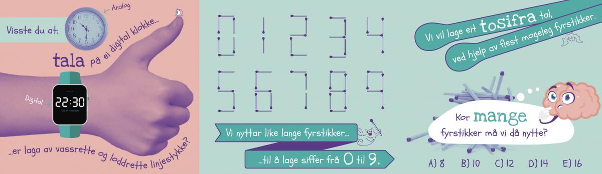 Tall med fyrstikker