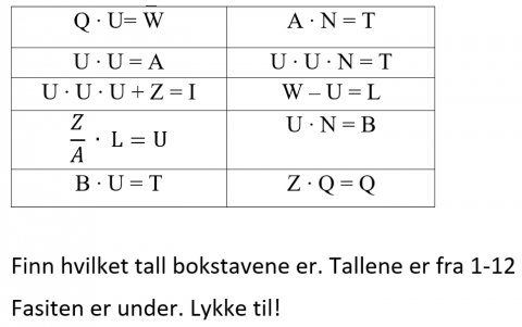 Oppgave fra Martin og August