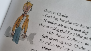 Utdrag fra boka Charlie og sjokoladefabrikken